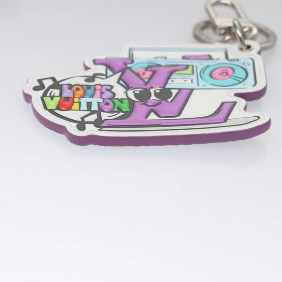 LOUIS VUITTON Monogram Comics Key Holder Purple - Picture 5 of 12